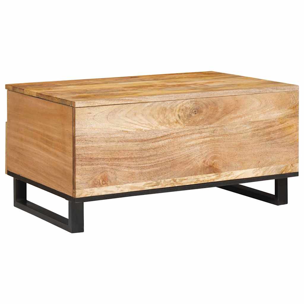 vidaXL Stolik kawowy Dąb rzemieślniczy 80 x 54 x 40 cm Drewno z mango