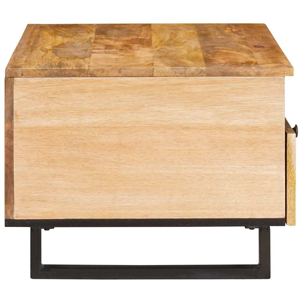 vidaXL Stolik kawowy Dąb rzemieślniczy 80 x 54 x 40 cm Drewno z mango