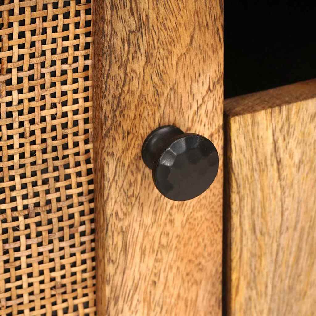 vidaXL Szafka pod telewizor Brązowy 105 x 33 x 46 cm Drewno z mango