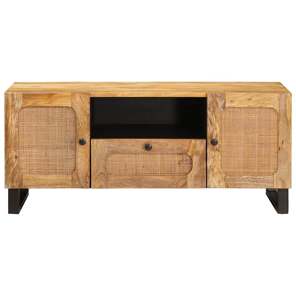vidaXL Szafka pod telewizor Brązowy 105 x 33 x 46 cm Drewno z mango