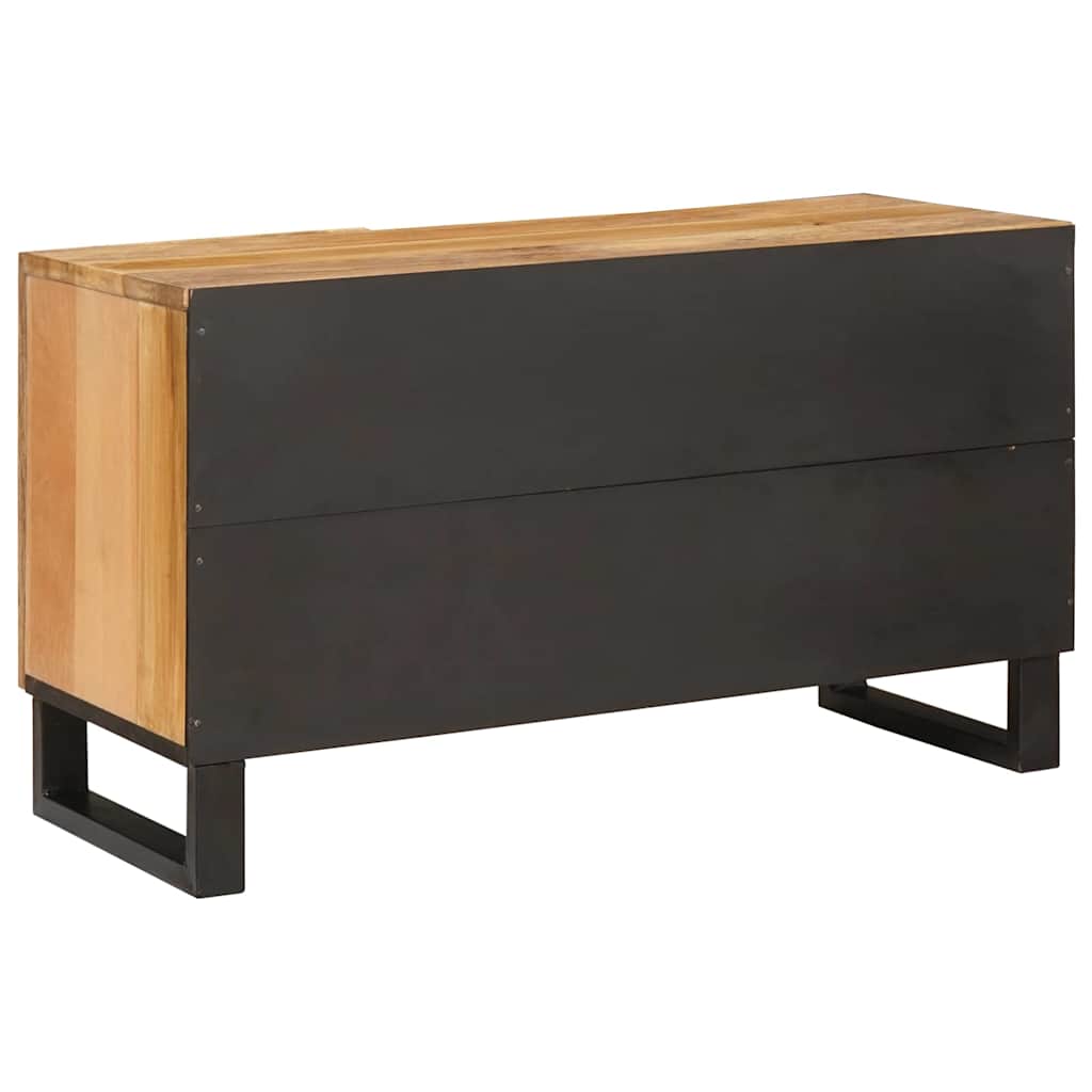 vidaXL Szafka pod telewizor Brązowy 80 x 33 x 46 cm Drewno z mango