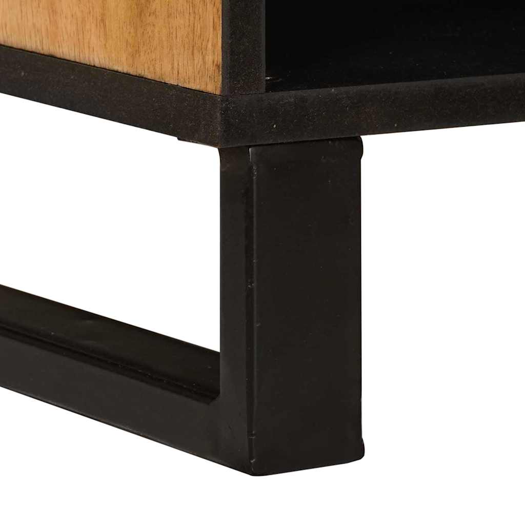 vidaXL Szafka pod telewizor Brązowy 100 x 33 x 46 cm Drewno z mango