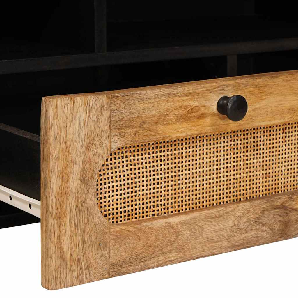 vidaXL Szafka pod telewizor Brązowy 100 x 33 x 46 cm Drewno z mango