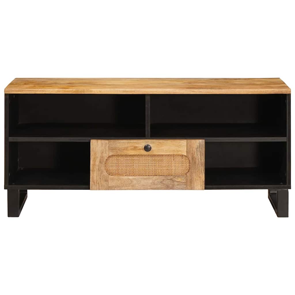 vidaXL Szafka pod telewizor Brązowy 100 x 33 x 46 cm Drewno z mango