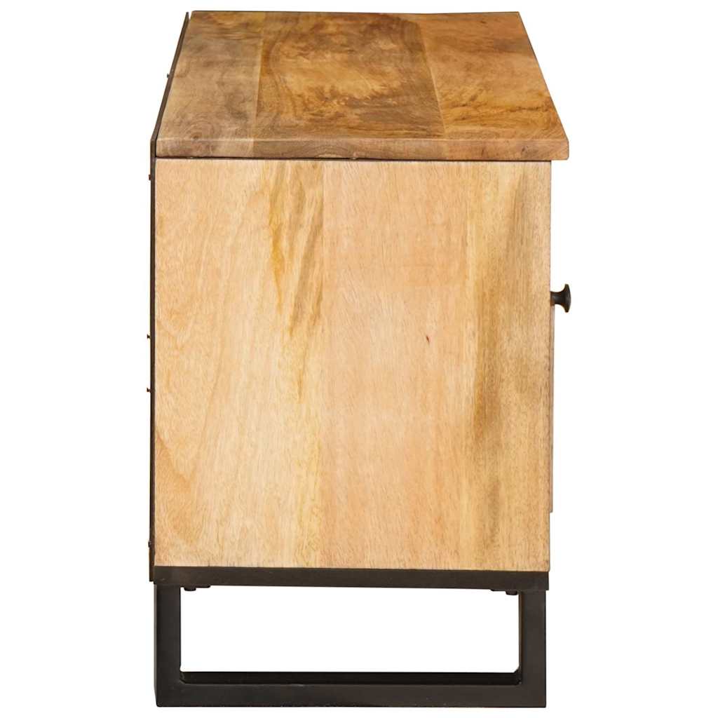 vidaXL Szafka pod telewizor Brązowy 100 x 33 x 46 cm Drewno z mango