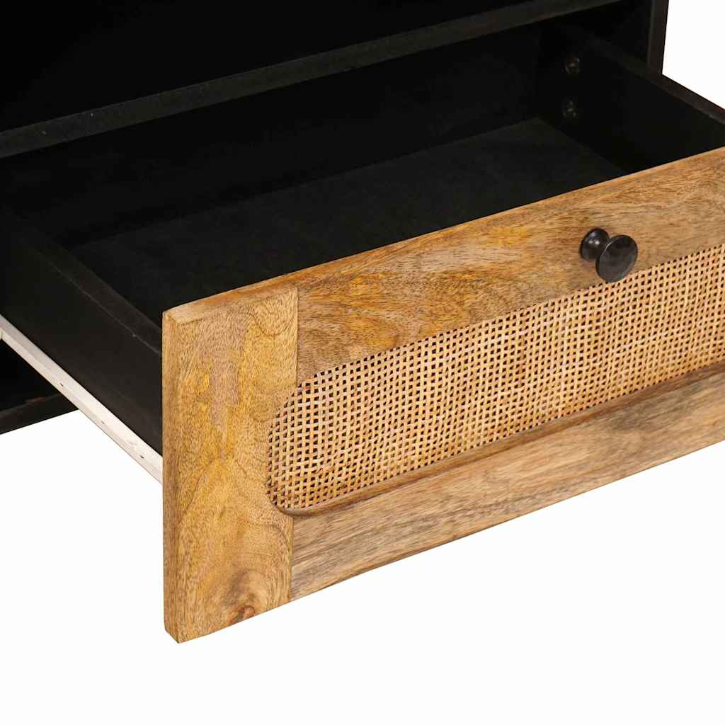 vidaXL Szafka pod telewizor Brązowy 80 x 33 x 46 cm Drewno z mango