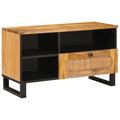 vidaXL Szafka pod telewizor Brązowy 80 x 33 x 46 cm Drewno z mango