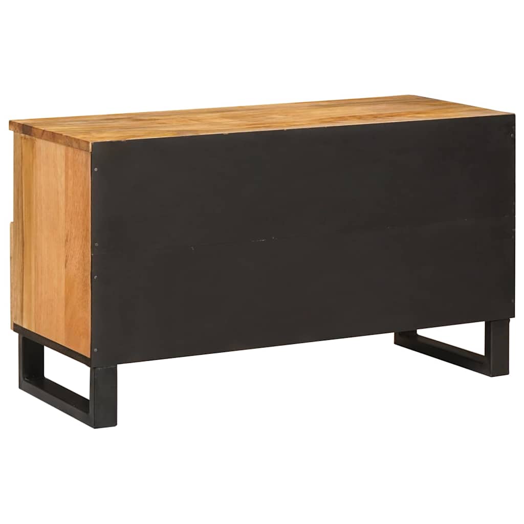 vidaXL Szafka pod telewizor Brązowy 80 x 33 x 46 cm Drewno z mango