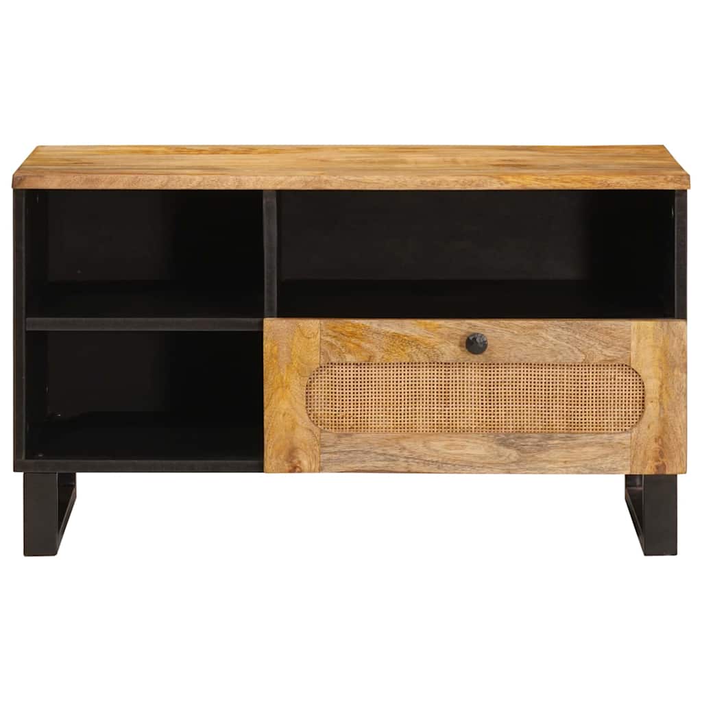 vidaXL Szafka pod telewizor Brązowy 80 x 33 x 46 cm Drewno z mango