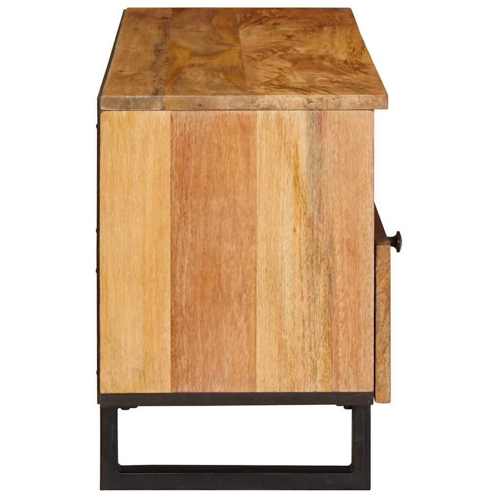 vidaXL Szafka pod telewizor Brązowy 100 x 33 x 46 cm Drewno z mango