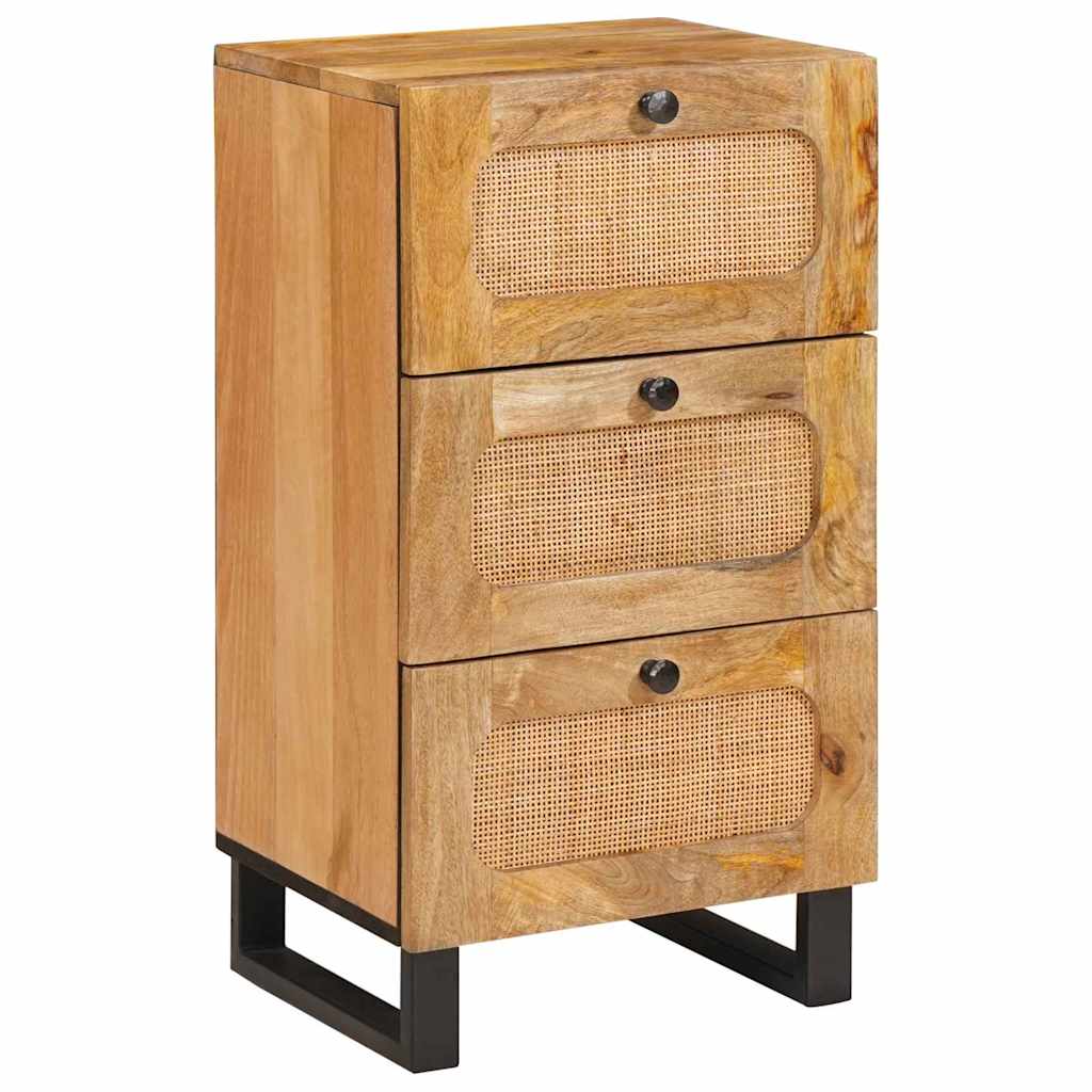 vidaXL Bufet z szufladą Brązowy 40 x 33 x 75 cm Drewno z mango