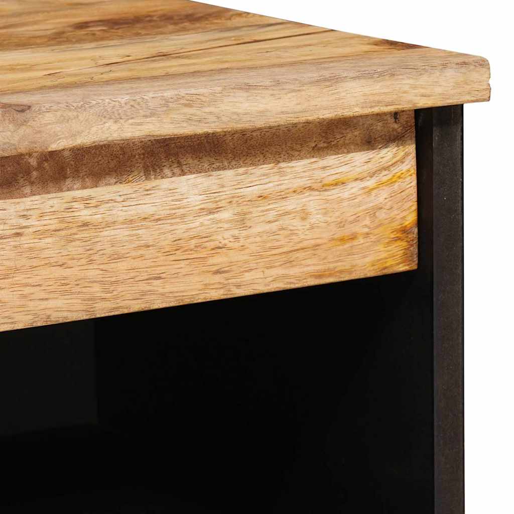 vidaXL Bufet z przechowywaniem Brązowy 60 x 33 x 75 cm Drewno z mango