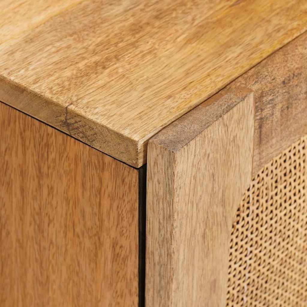 vidaXL Bufet z przechowywaniem Brązowy 60 x 33 x 75 cm Drewno z mango