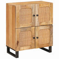 vidaXL Bufet z przechowywaniem Brązowy 60 x 33 x 75 cm Drewno z mango