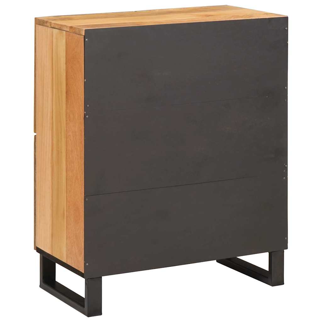 vidaXL Bufet z przechowywaniem Brązowy 60 x 33 x 75 cm Drewno z mango