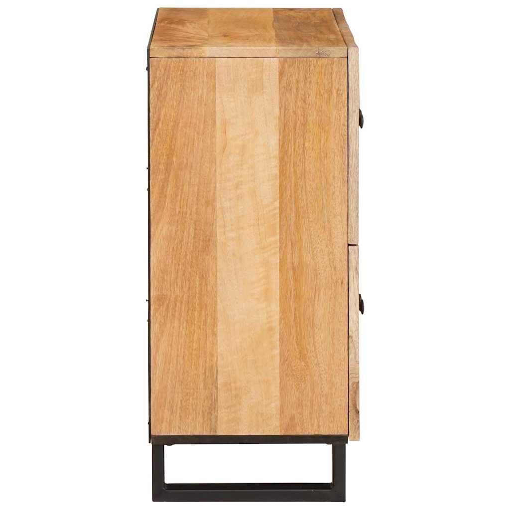 vidaXL Bufet z przechowywaniem Brązowy 60 x 33 x 75 cm Drewno z mango