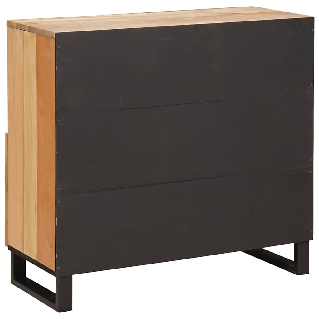 vidaXL Bufet z przechowywaniem Brązowy 80 x 33 x 75 cm Drewno z mango