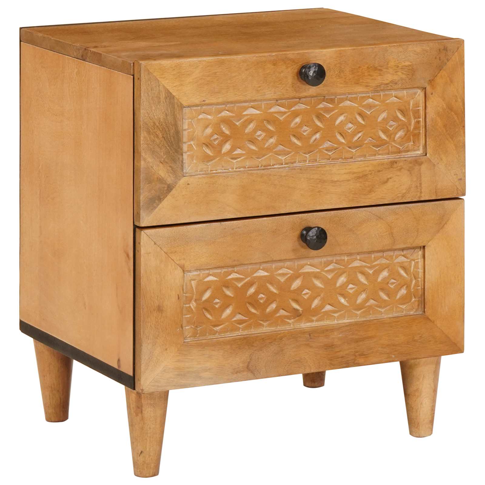 vidaXL Szafka Nocna Jasny Brąz 40 x 33 x 46 cm Drewno inżynieryjne