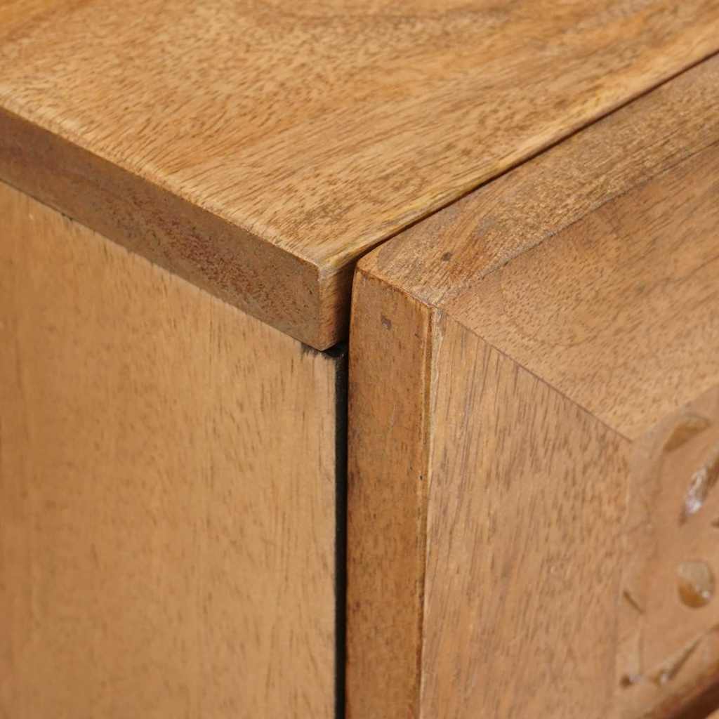 vidaXL Szafka Nocna 2 pcs Jasny Brąz 40 x 33 x 46 cm