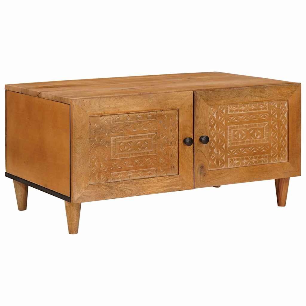 vidaXL Stolik kawowy Jasny Brąz 80 x 54 x 40 cm Drewno inżynieryjne