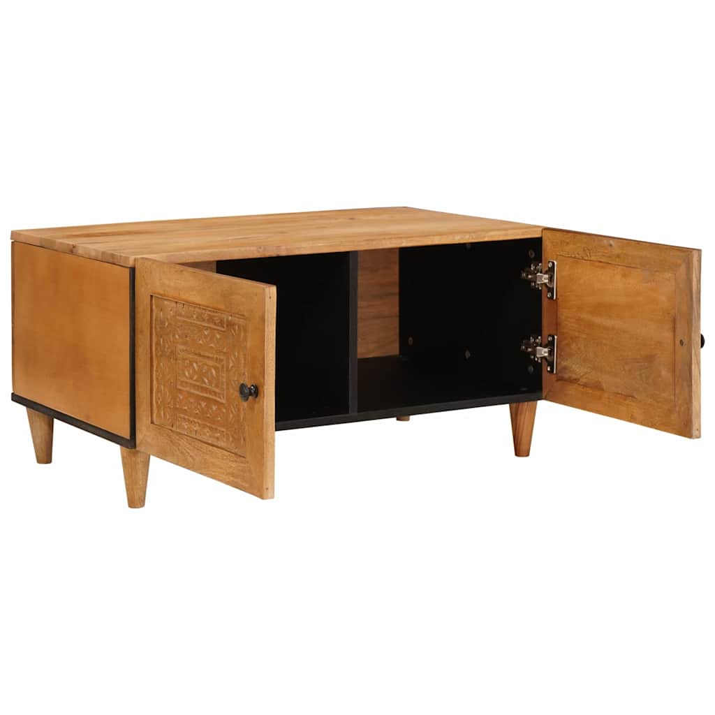 vidaXL Stolik kawowy Jasny Brąz 80 x 54 x 40 cm Drewno inżynieryjne