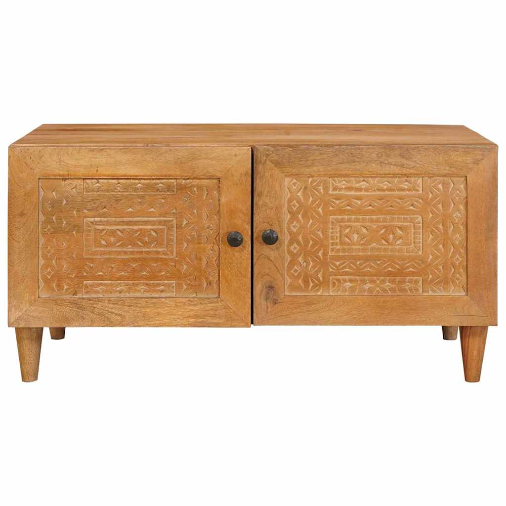 vidaXL Stolik kawowy Jasny Brąz 80 x 54 x 40 cm Drewno inżynieryjne