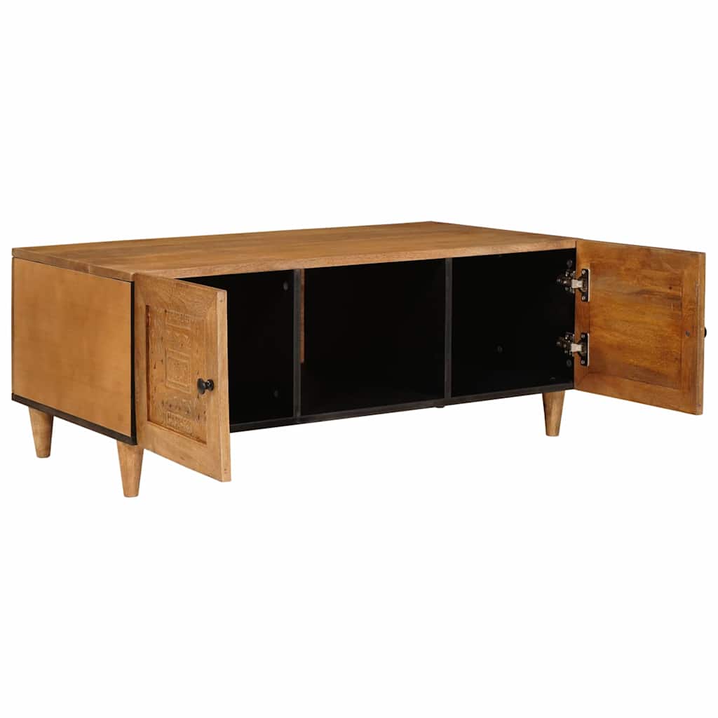 vidaXL Stolik kawowy Jasny Brąz 100 x 54 x 40 cm Drewno z mango