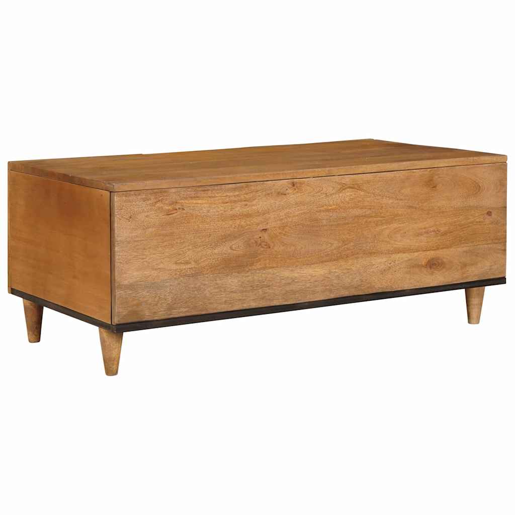 vidaXL Stolik kawowy Jasny Brąz 100 x 54 x 40 cm Drewno z mango