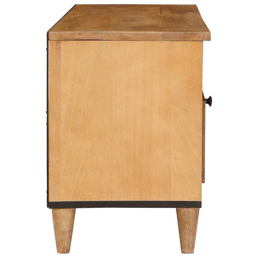 vidaXL Szafka pod telewizor z szufladą 100 x 33 x 46 cm Drewno z mango