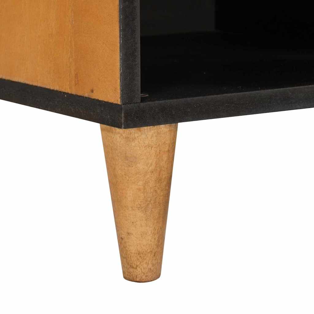 vidaXL Szafka pod telewizor z szufladą 80 x 33 x 46 cm Drewno z mango