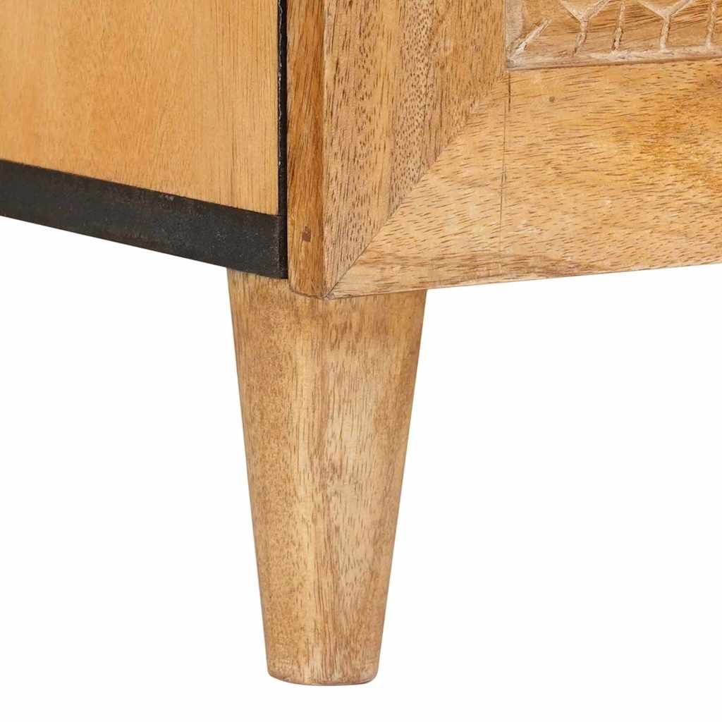 vidaXL Szafka pod telewizor z szufladą 100 x 33 x 46 cm Drewno z mango