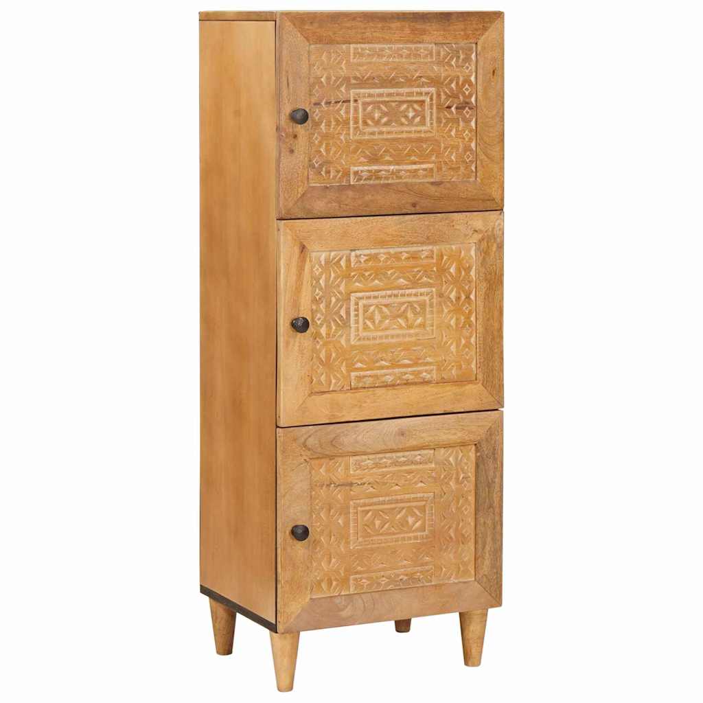 vidaXL Highboard Jasnobrązowy 40 x 33 x 110 cm lite drewno mango