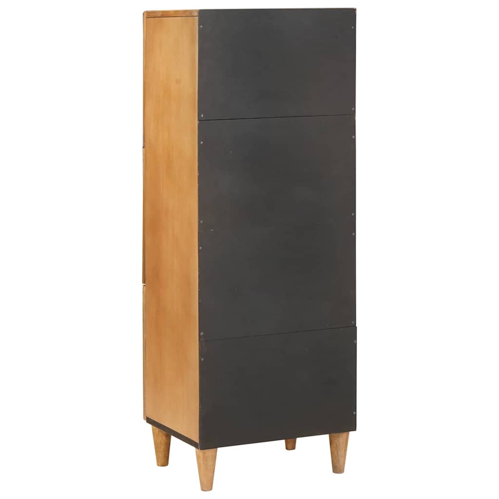 vidaXL Highboard Jasnobrązowy 40 x 33 x 110 cm lite drewno mango