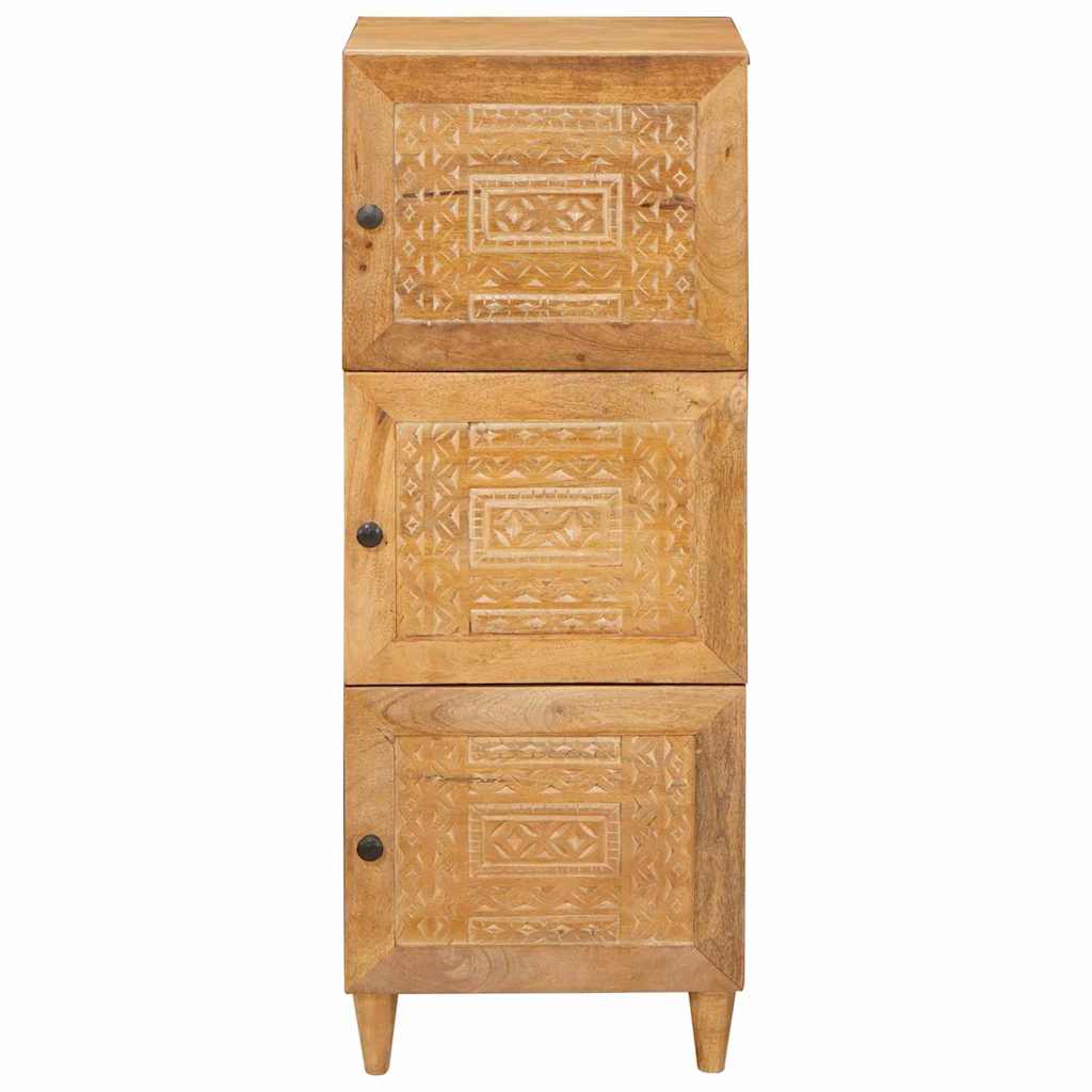 vidaXL Highboard Jasnobrązowy 40 x 33 x 110 cm lite drewno mango
