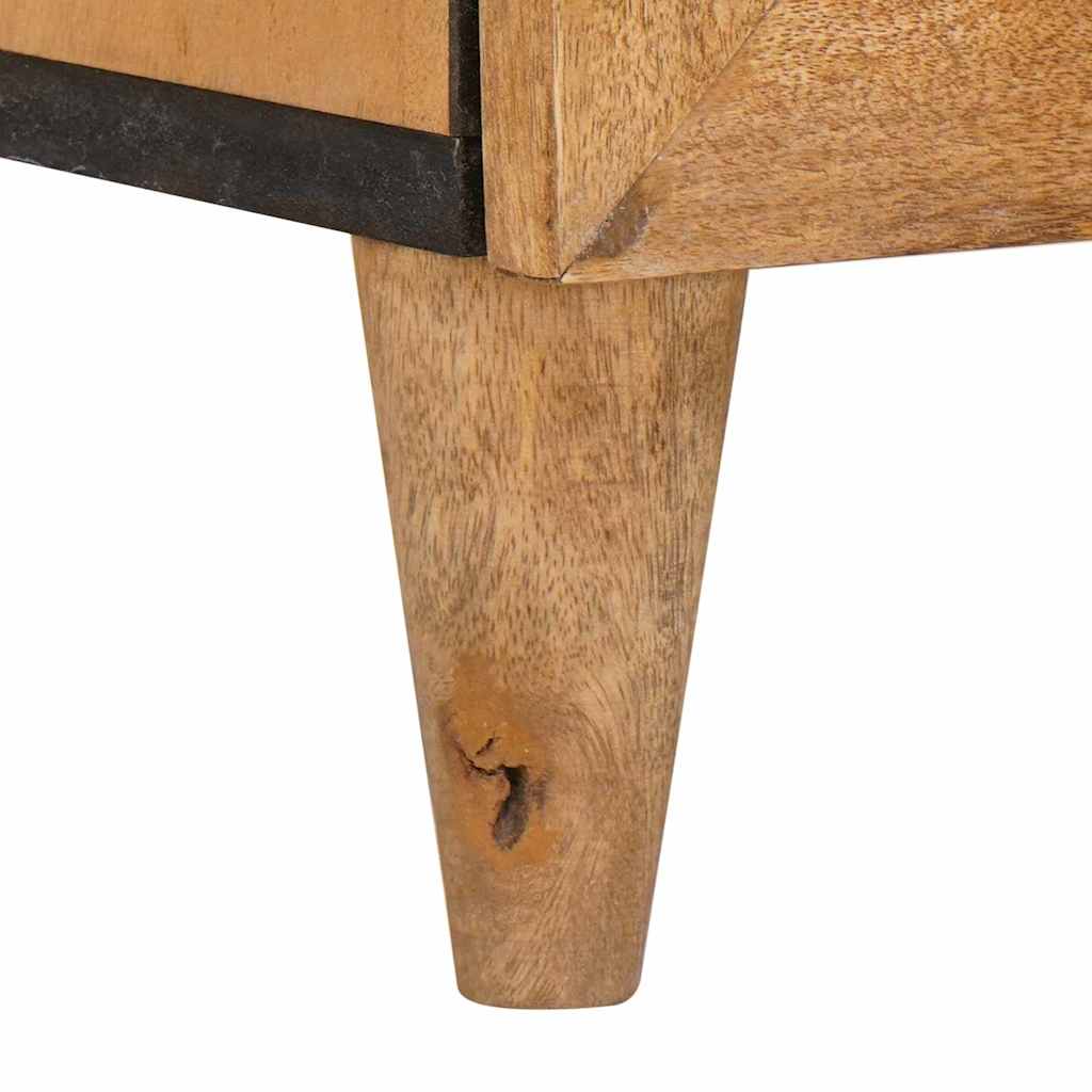 vidaXL Highboard Jasnobrązowy 60 x 33 x 100 cm lite drewno mango