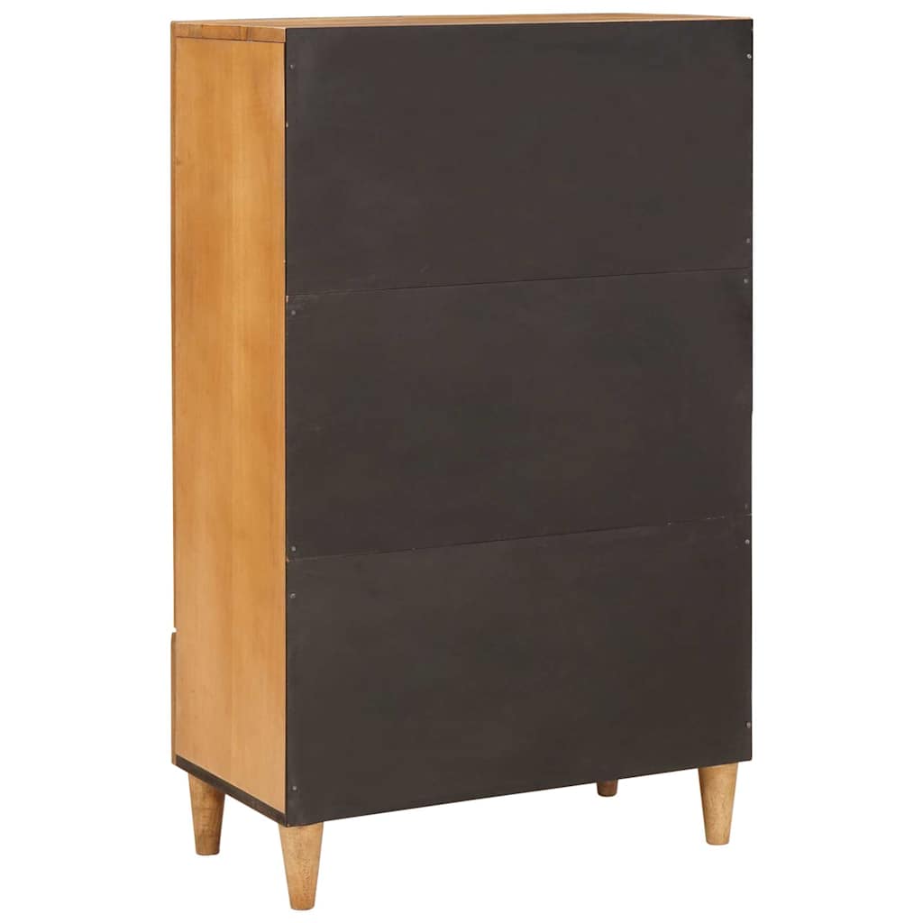 vidaXL Highboard Jasnobrązowy 60 x 33 x 100 cm lite drewno mango