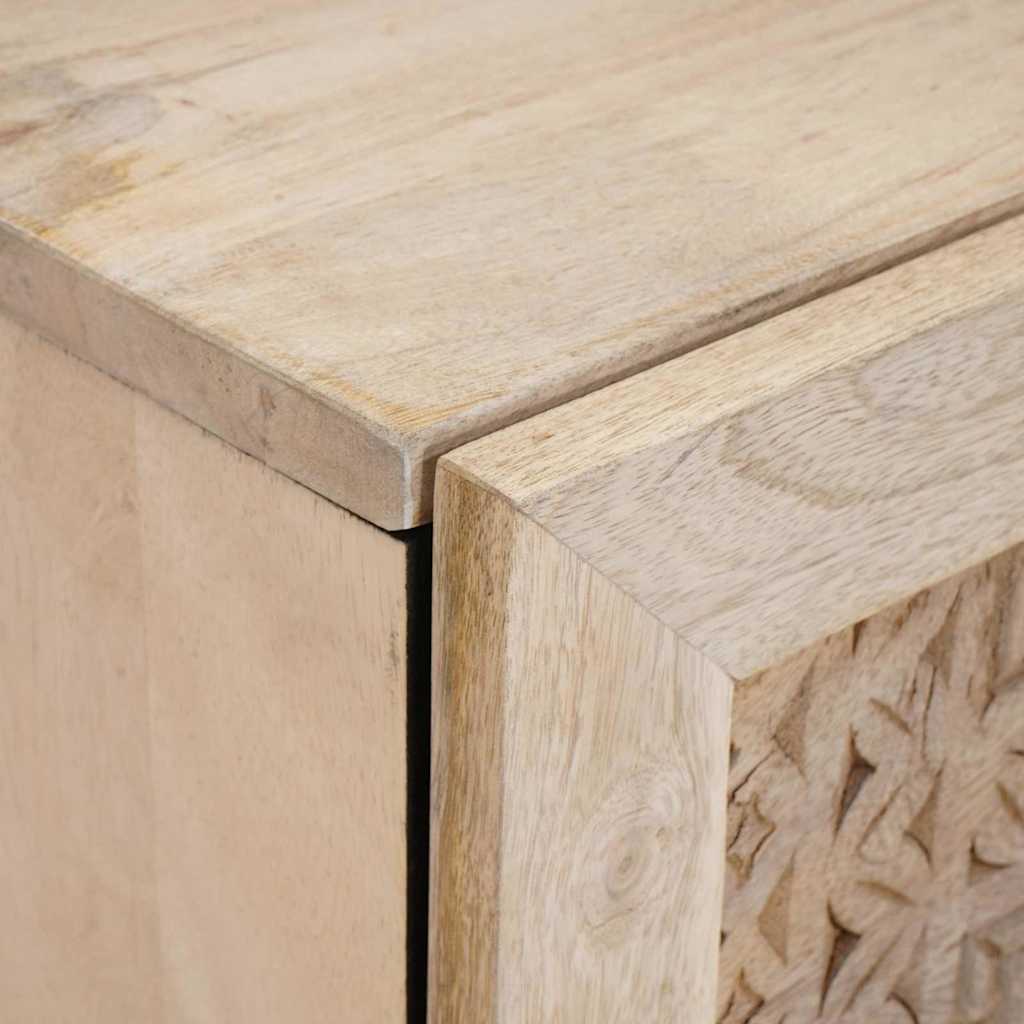 vidaXL Szafka Nocna Biały 80 x 50 x 40 cm Drewno inżynieryjne