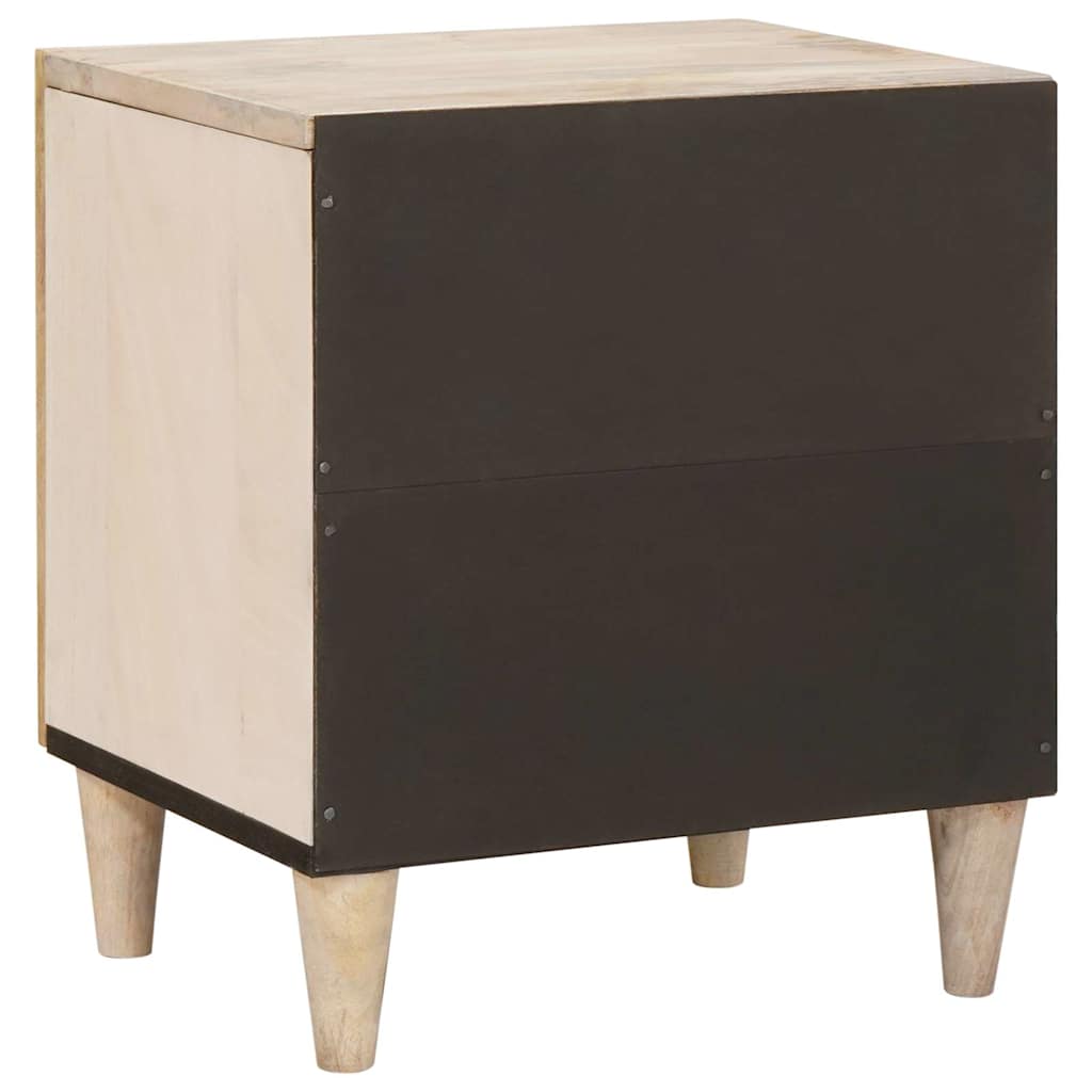 vidaXL Szafka Nocna Biały 80 x 50 x 40 cm Drewno inżynieryjne