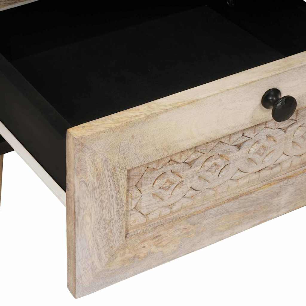 vidaXL Szafka Nocna Biały 40 x 33 x 46 cm Drewno inżynieryjne
