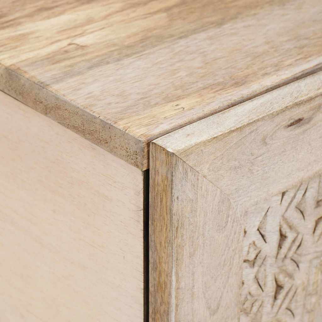 vidaXL Stolik kawowy Biały 80 x 54 x 40 cm Drewno inżynieryjne