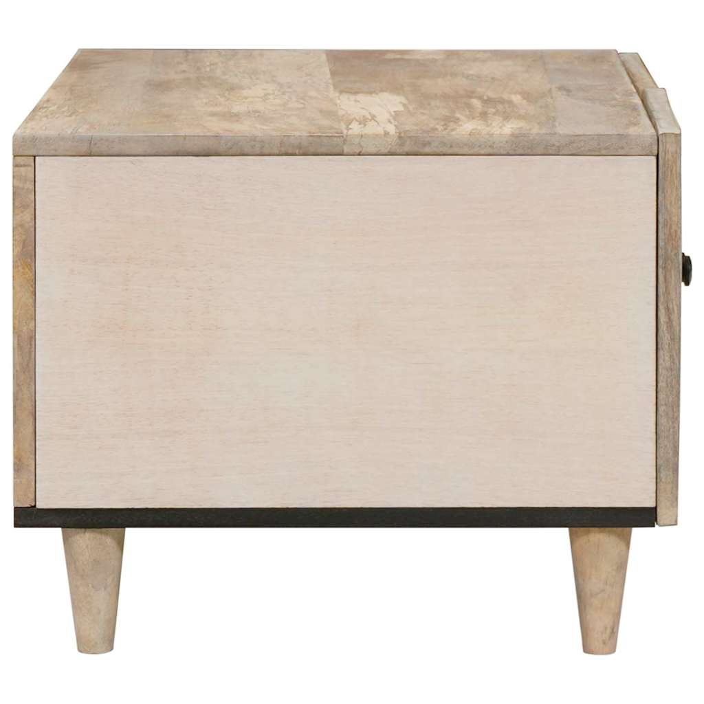 vidaXL Stolik kawowy Biały 80 x 54 x 40 cm Drewno inżynieryjne