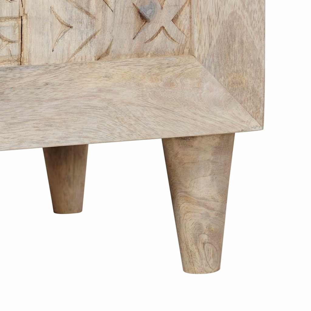 vidaXL Szafka Nocna Biały 50 x 33 x 60 cm Drewno inżynieryjne
