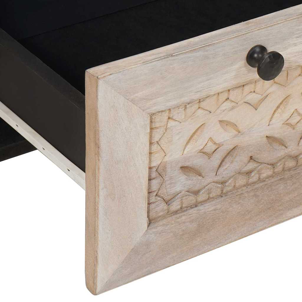 vidaXL Szafka Nocna Biały 50 x 33 x 62 cm Drewno inżynieryjne