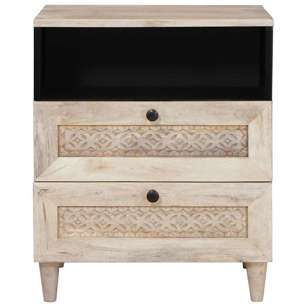 vidaXL Szafka Nocna Biały 50 x 33 x 62 cm Drewno inżynieryjne