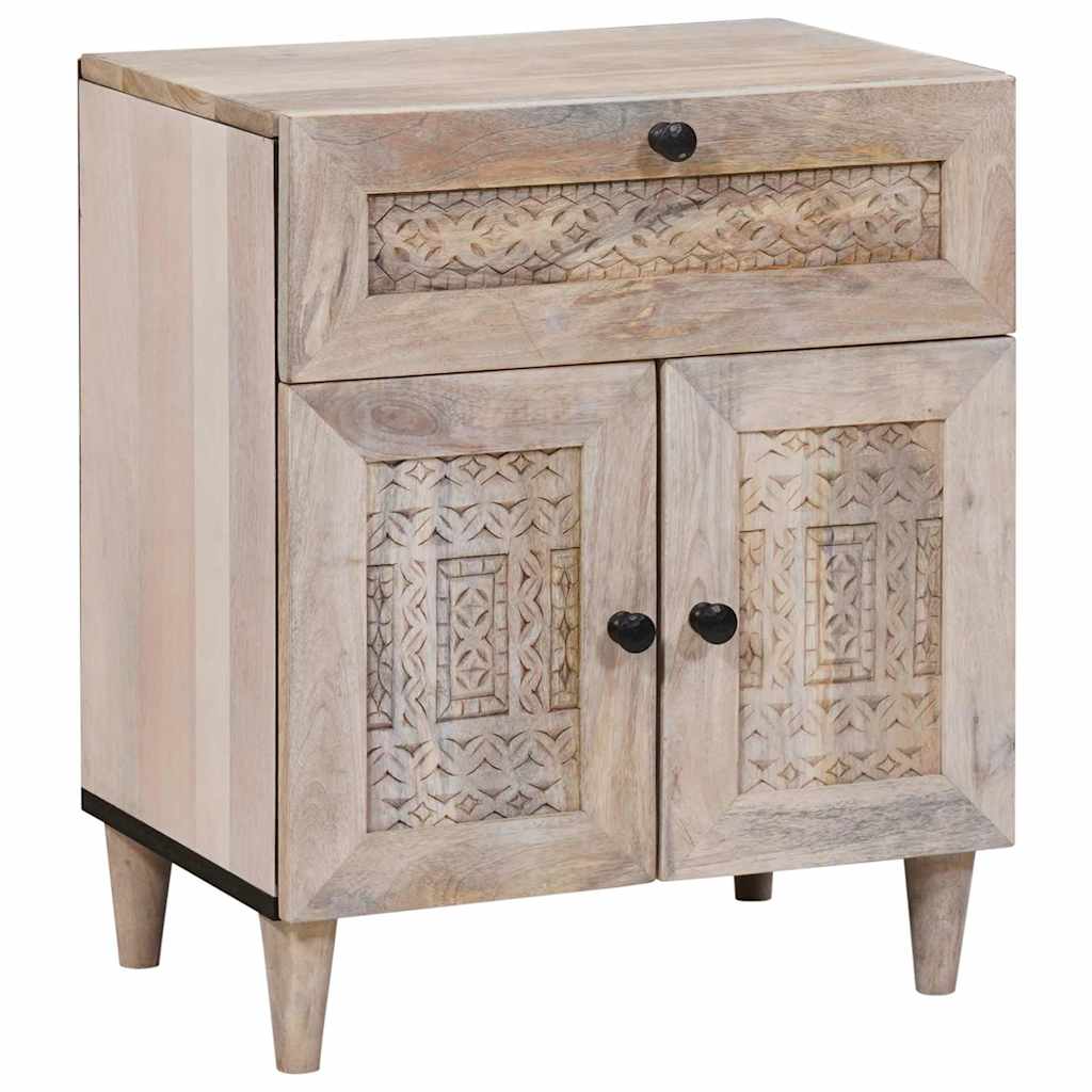 vidaXL Szafka Nocna Biały 50 x 33 x 60 cm Drewno inżynieryjne