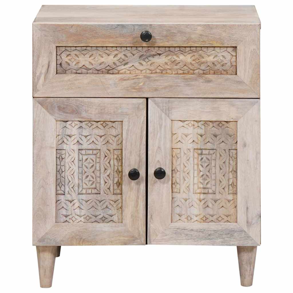vidaXL Szafka Nocna Biały 50 x 33 x 60 cm Drewno inżynieryjne