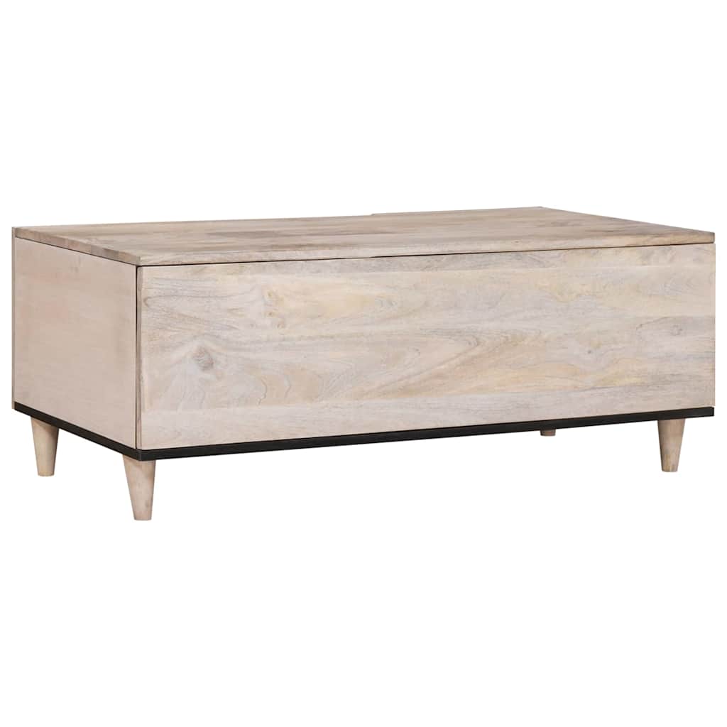 vidaXL Stolik kawowy Beżowy 100 x 54 x 40 cm Drewno inżynieryjne