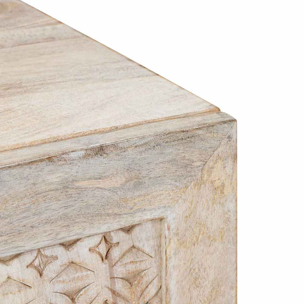 vidaXL Jednostki telewizyjne z półką z drzwiami Biały 80 x 33 x 46 cm