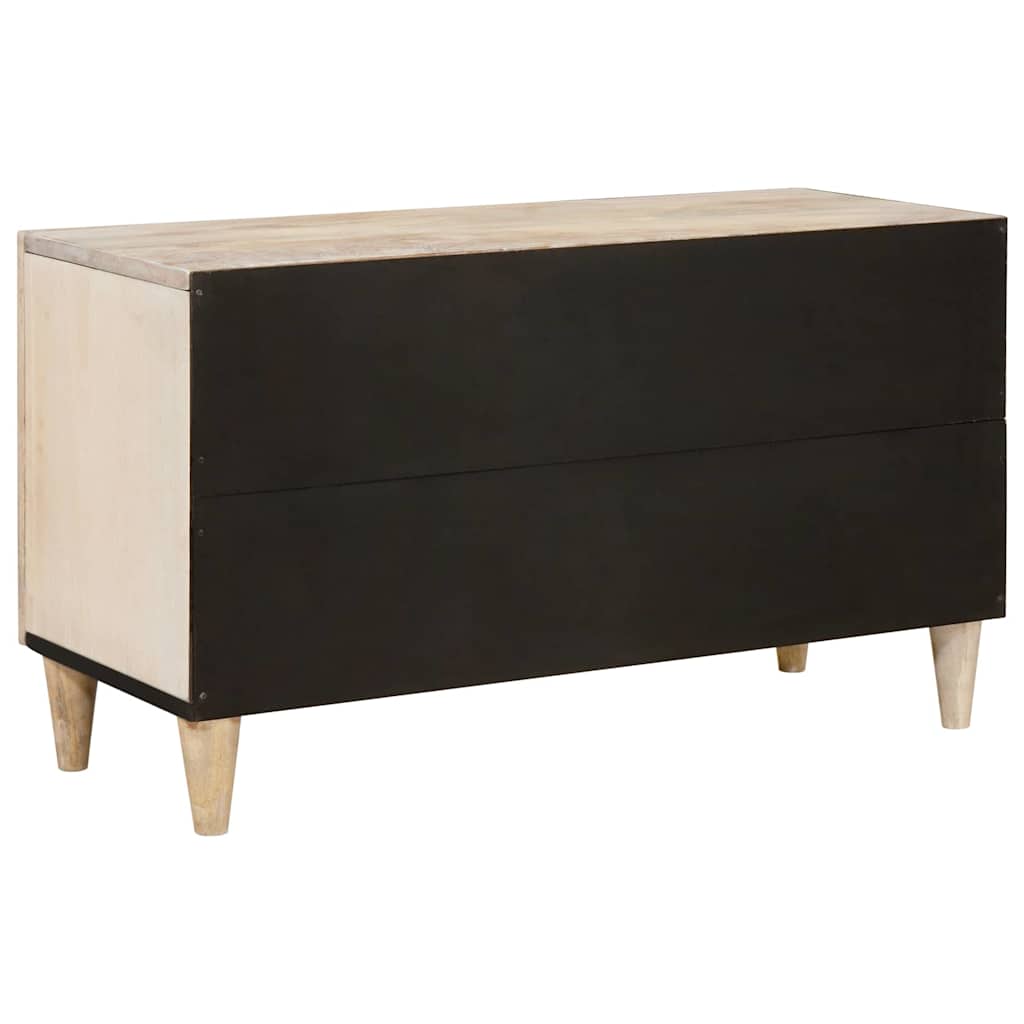 vidaXL Jednostki telewizyjne z półką z drzwiami Biały 80 x 33 x 46 cm