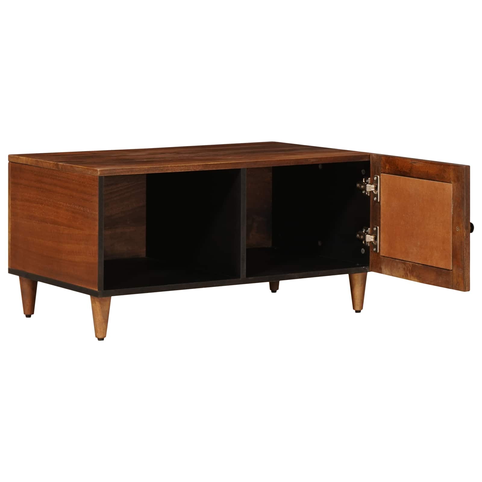 vidaXL Stolik kawowy Brązowy 80 x 50 x 40 cm Drewno z mango